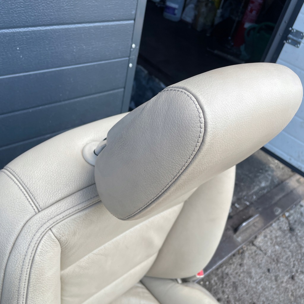 фото №16, Mercedes s w221 lift сиденье пассажира правый перед светлая кожа хороший