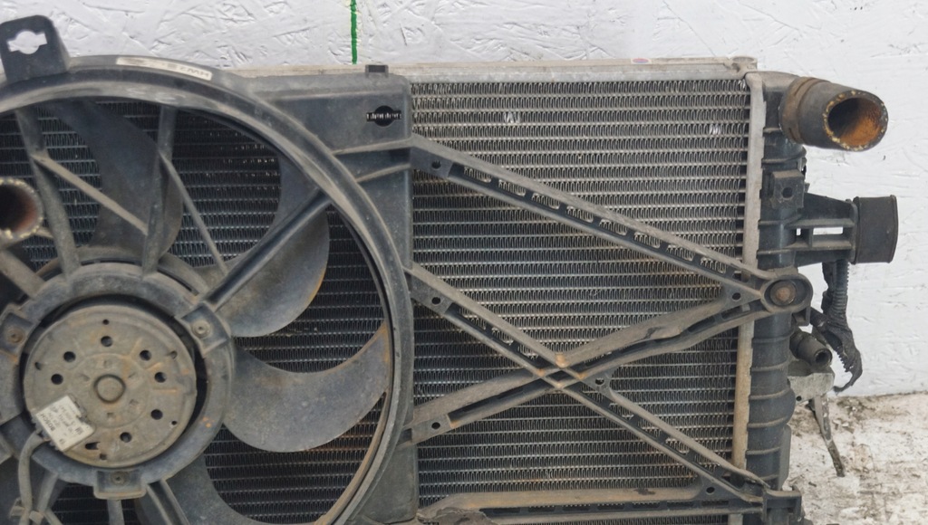 фото №13, Opel astra h комплект радіатор вентилятор 1.8