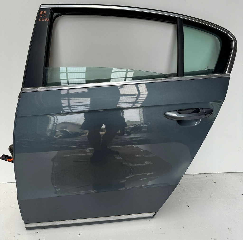 фото №1, Vw passat b7 двері лівий задня задні lk7x sedan