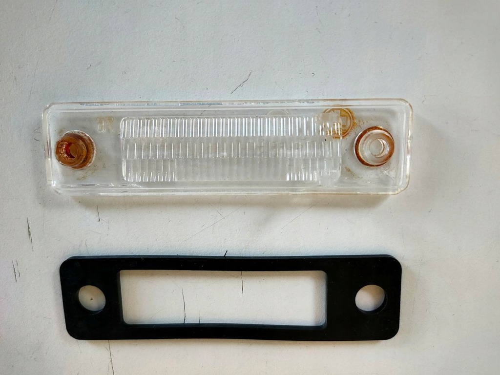 фото №6, Стекло фары фонари освещение номерного знака регистрационный mercedes w107 slc sl