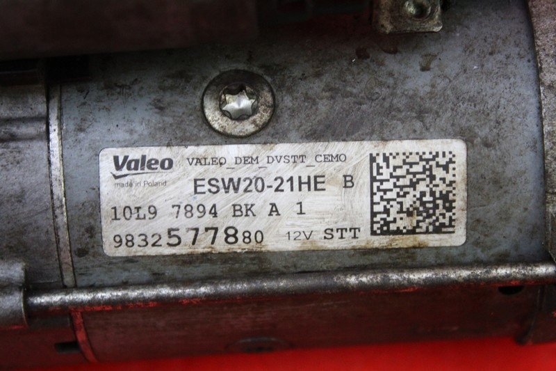 фото №8, Стартер test yh01 9832577880 opel combo e 1.5 bluehdi 102 km 18-21