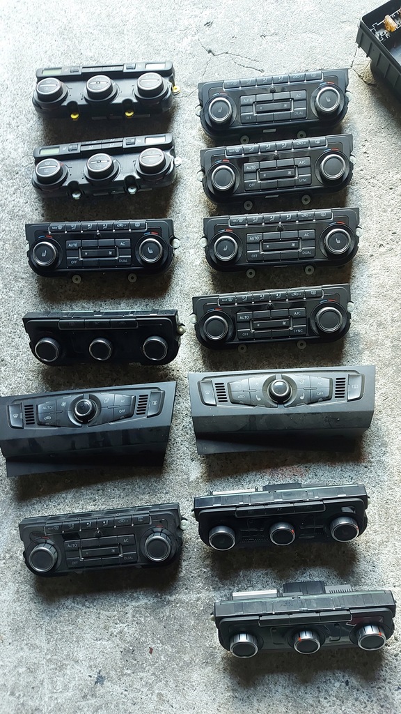 фото №1, Vw audi панель дисплей кондиціонера