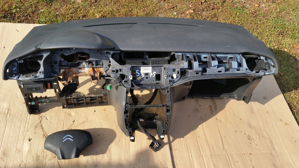 фото №1, Citroen c3 ii панель приладів приладова подушка безпеки