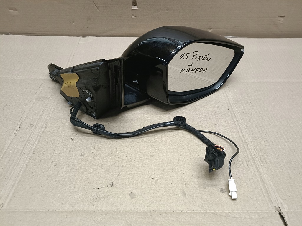 фото №1, Peugeot 308 ii дзеркало зовнішнє праве 16 pin