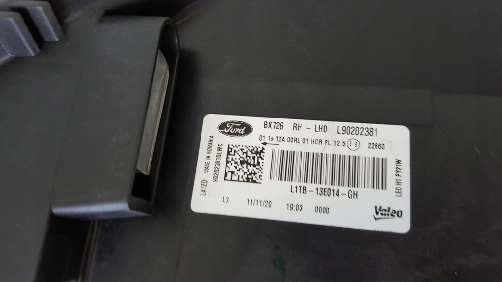 фото №8, Ford puma mk2 ii led лампа перед права 2019-2023r