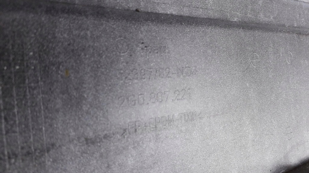 фото №10, Бампер перед передний vw polo 2g0 bez отверстий 17-