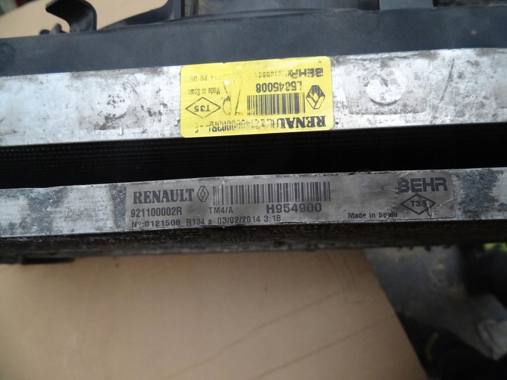 фото №7, Renault laguna iii 2.0 dci pas передний радиатор