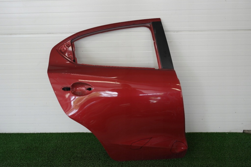 фото №1, Mazda 2 ii dj 2014- двері задні праве задня оригінал лак оригінальний номер