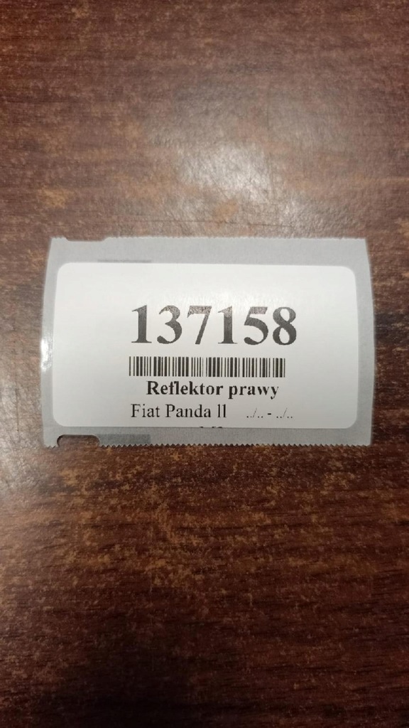 фото №10, Fiat panda ii фара лампа правий перед