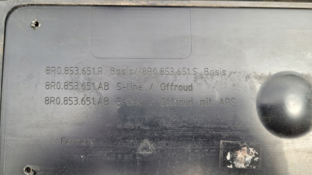 фото №13, Audi q5 lift s-line решітка радіатора решітка радіатора перед 8r0853651