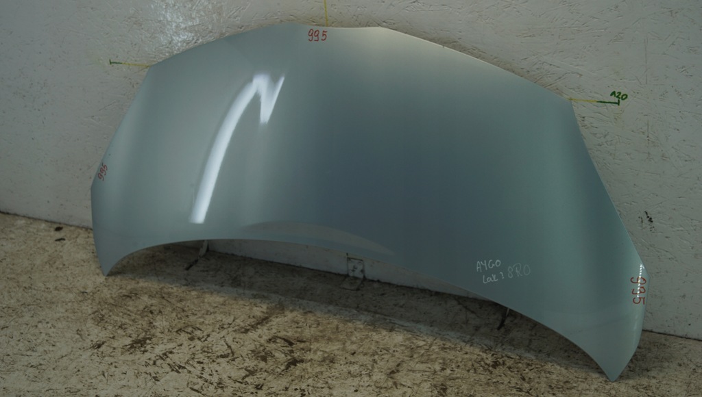 фото №11, Капот крышка toyota aygo i 8r0