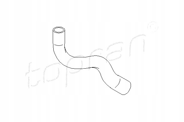 фото №2, Шланг радіатора renault thalia i 1.4 00- topr