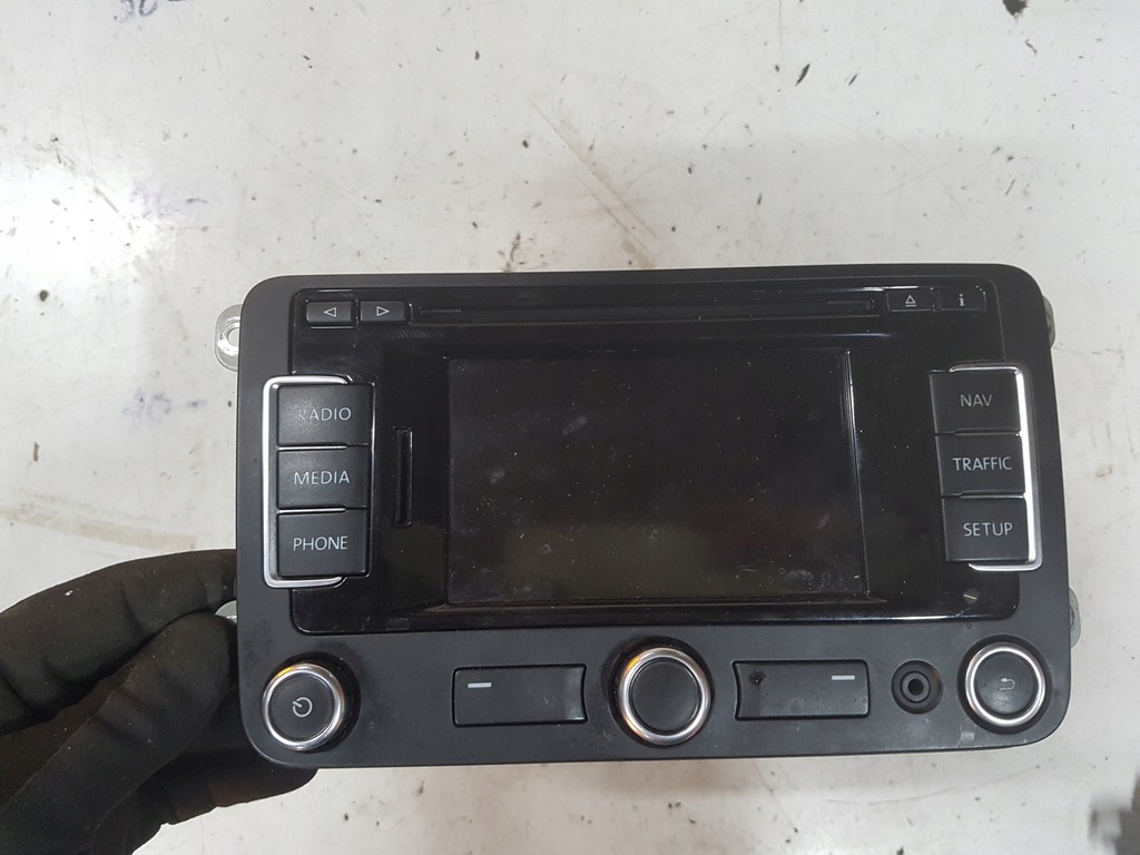 фото №1, Vw passat cc lift 12r- passat b7 радио cd навигация 3c8035279m