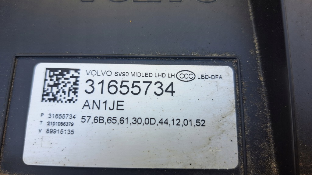 фото №5, Volvo s90 v90 full led лампа передняя