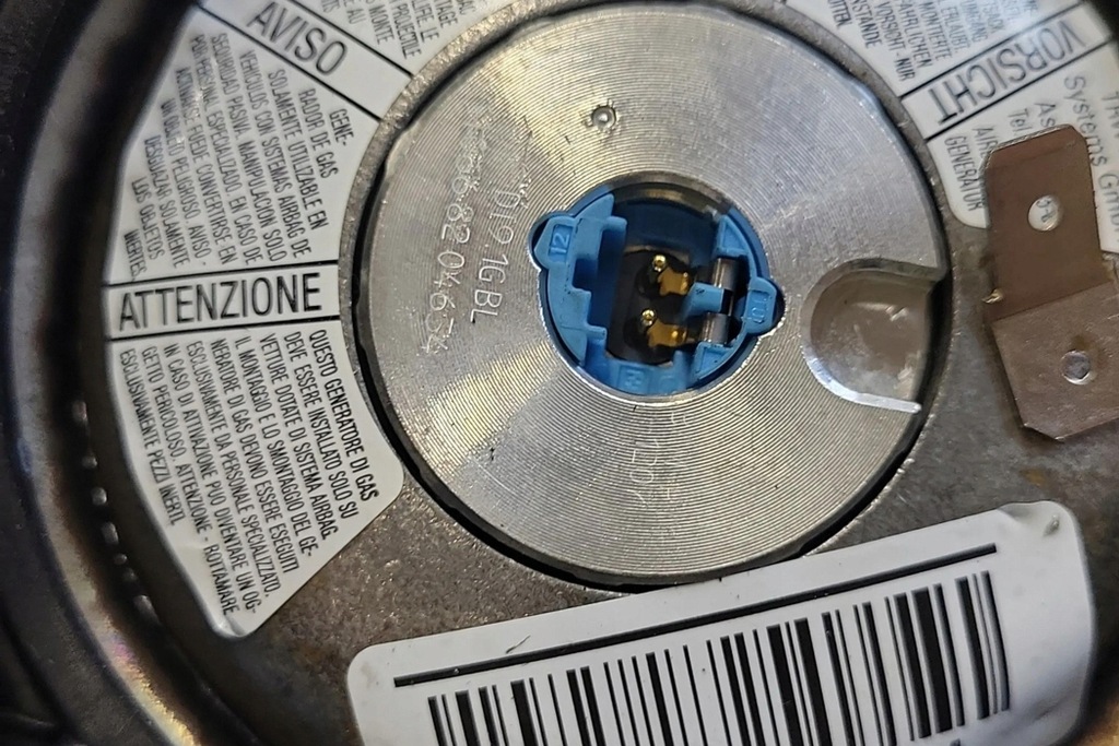 фото №7, Подушка безопасности водителя citroën c5 ii break re_ 34108303a 2.0l дизель 100kw 2011