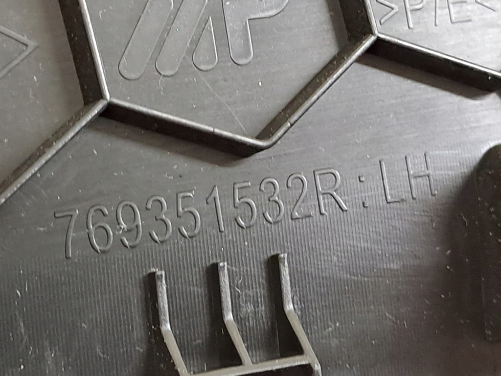 фото №12, Защита обшивка стойка c левая левый задняя задняя dacia logan iii 3 sandero 21r