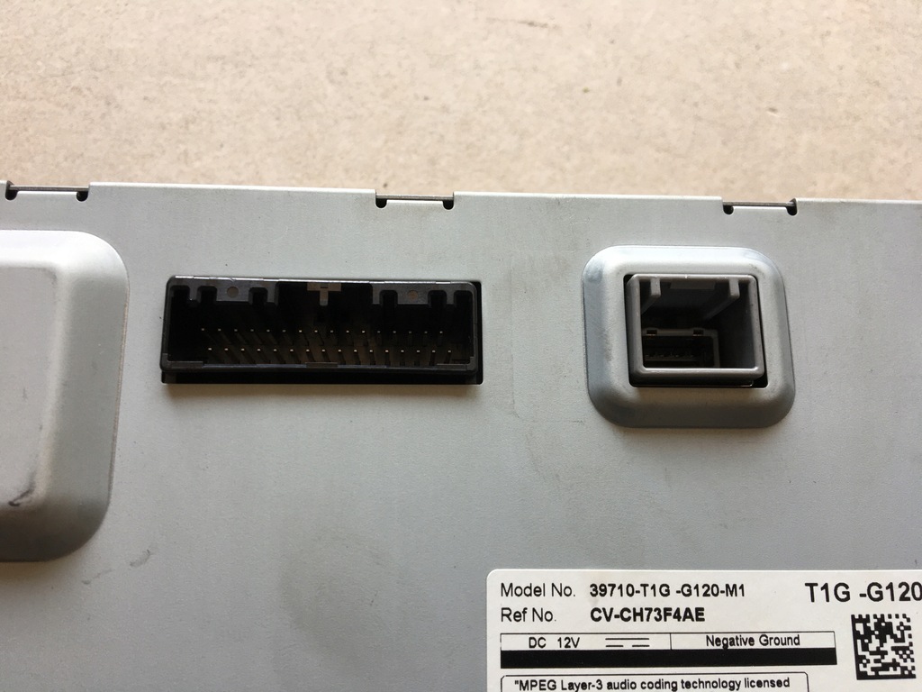 фото №8, Honda cr-v iv 12- дисплей екран радіо 39710-t1g-g120-m1 europa