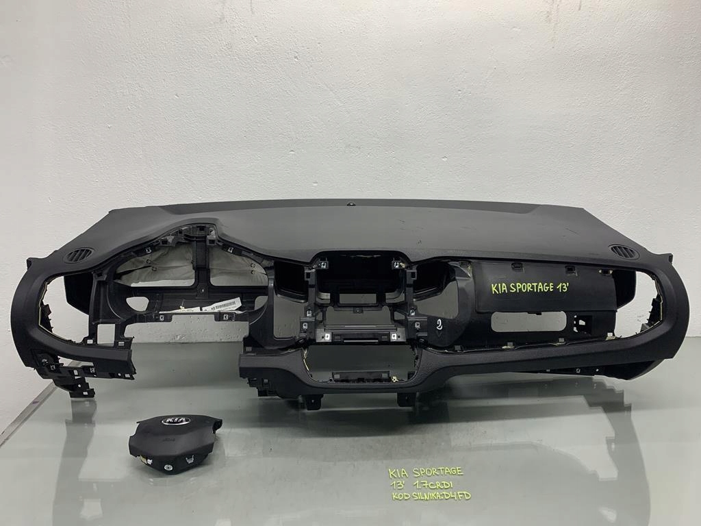 фото №1, Консоль приборная панель подушка безопасности kia sportage iii 1.7 crdi