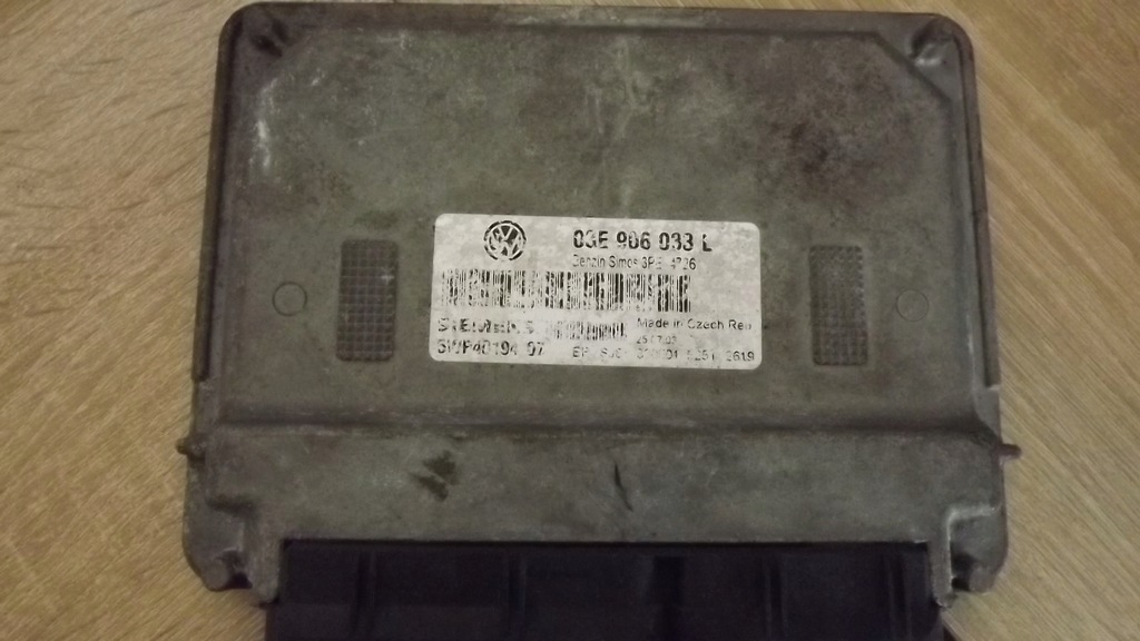 фото №1, Бортовий комп'ютер volkswagen оригінальний номер 03e906033l