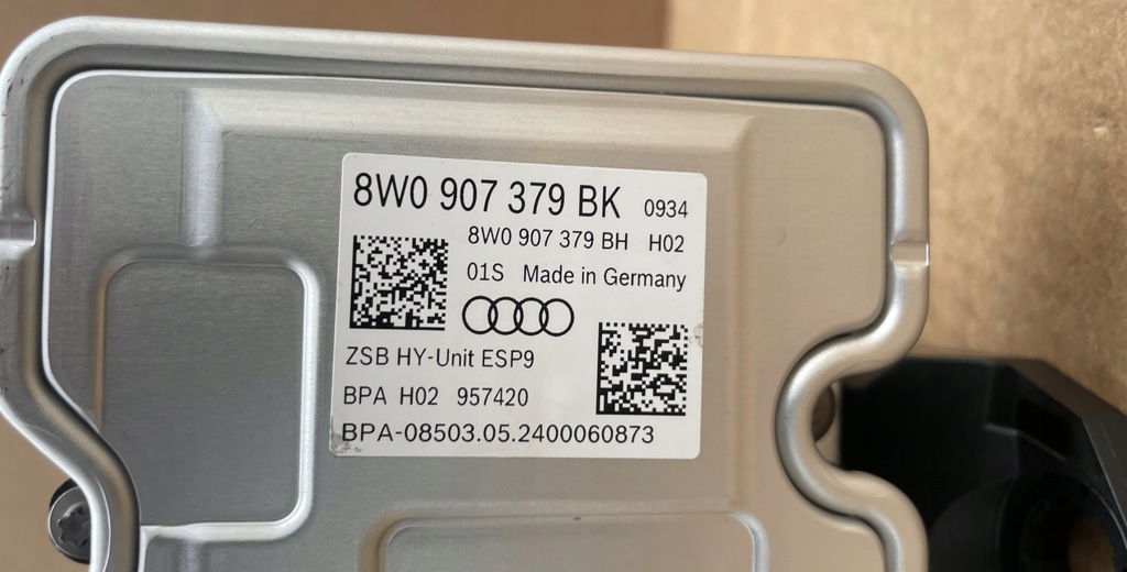 фото №5, Насос abs audi a4 b9 audi a5 оригинал nowa 8w0907379bk