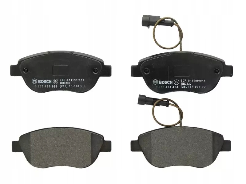 фото №4, Bosch гальмівні диски+ гальмівні колодки перед fiat abarth 500 284mm