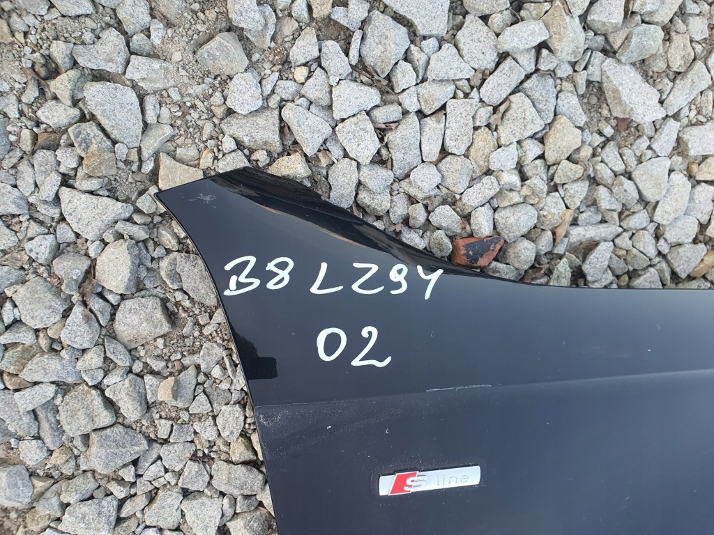 Audi a4 b8 рестайлінг !!! крило правий перед колір чорний lz9y оригінал!!! 02 Київ