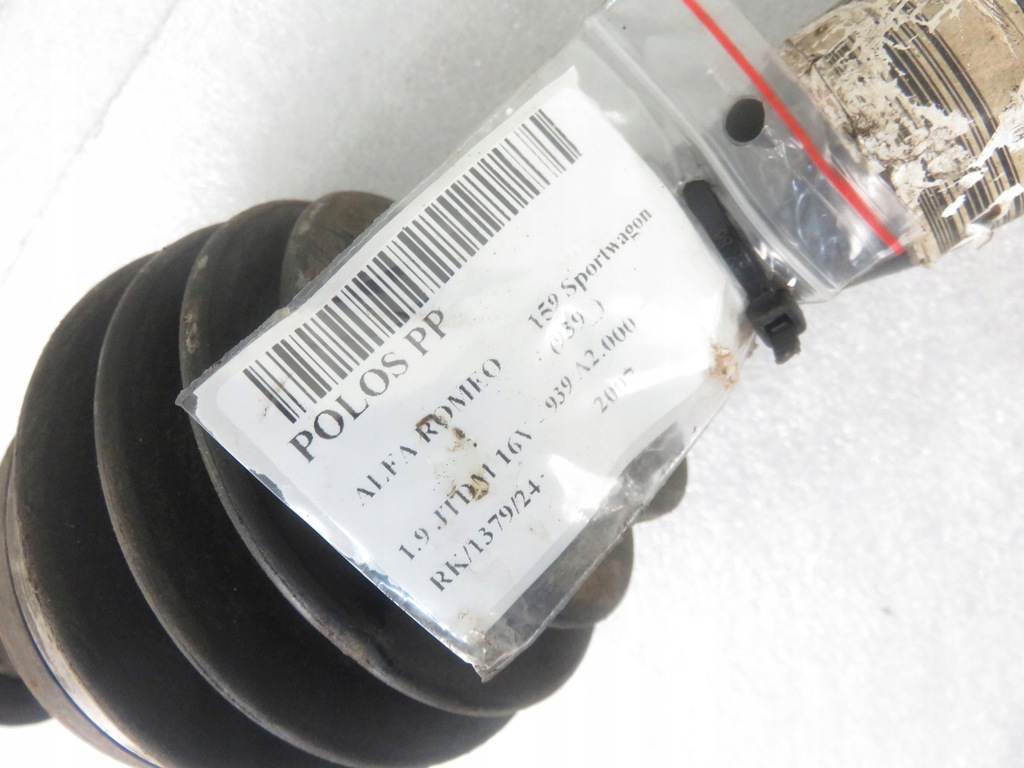 фото №5, Приводной вал правая alfa romeo 159 1.9 jtdm