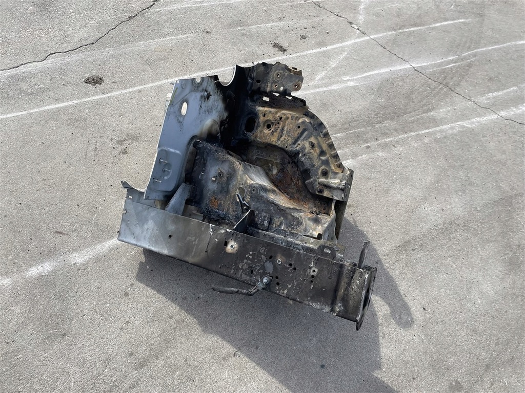 фото №7, Чверть лонжерон підкрилок лівий перед przypalona ford custom lift