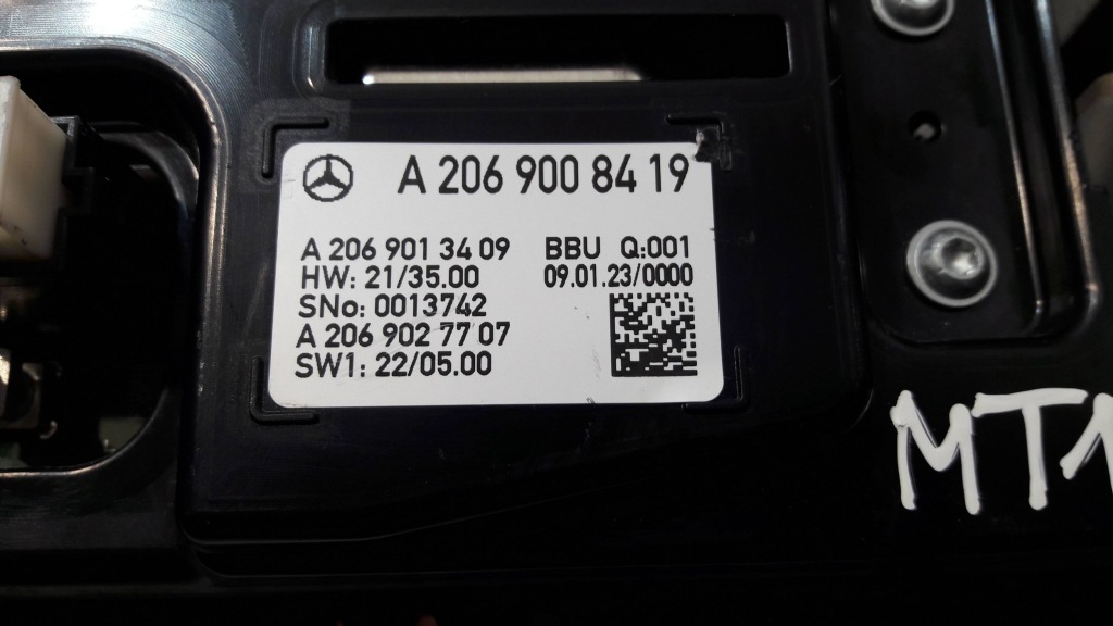 фото №7, Mercedes-benz c w206 прилади, прилади a2069008419