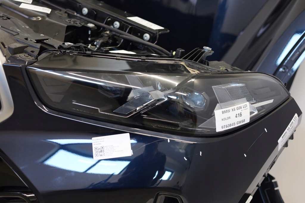 фото №6, Перед bmw x6 g06 lci lift m-pakiet капот крила лампа pas бампер 416