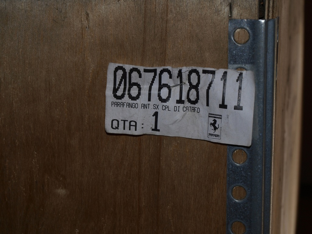 фото №11, Крила лівий ferrari 612 scaglietti 67618711 новий