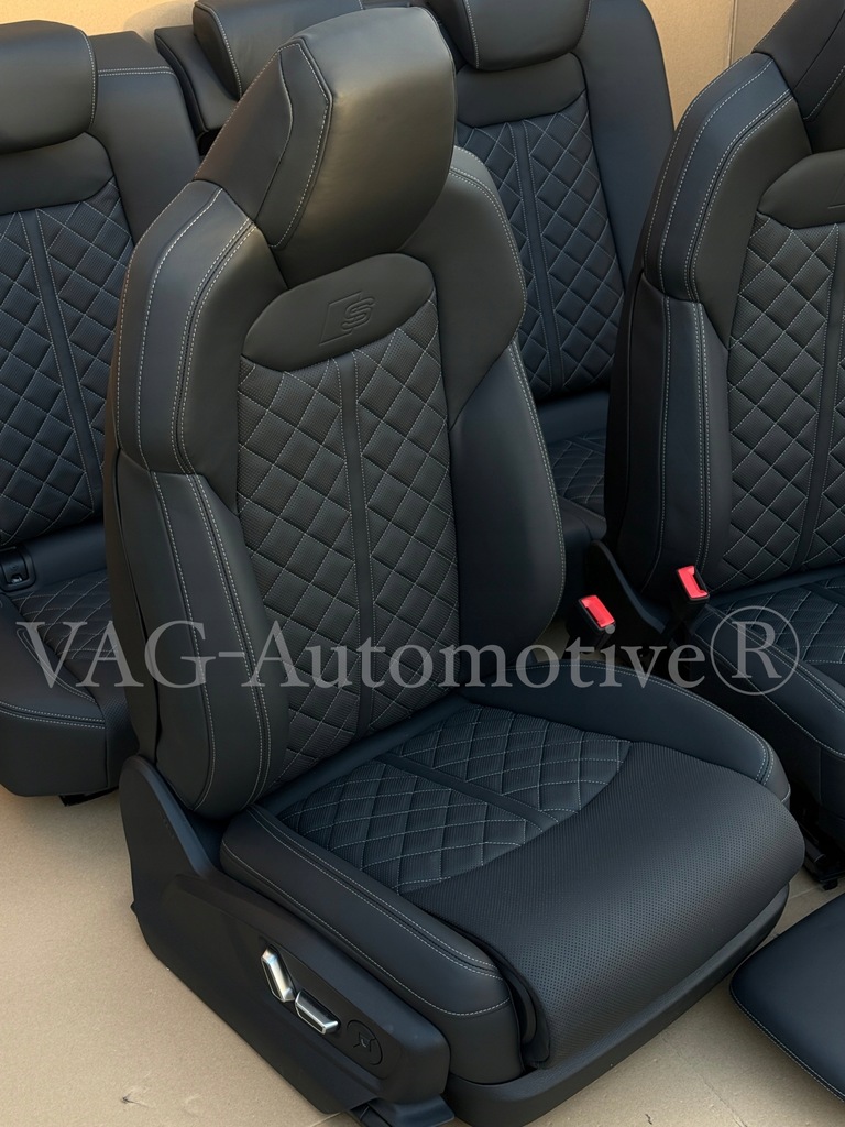 фото №15, Сидіння audi q8 sq8 rsq8 масаж вентиляція exclusive s-line шкіра eu nowe !