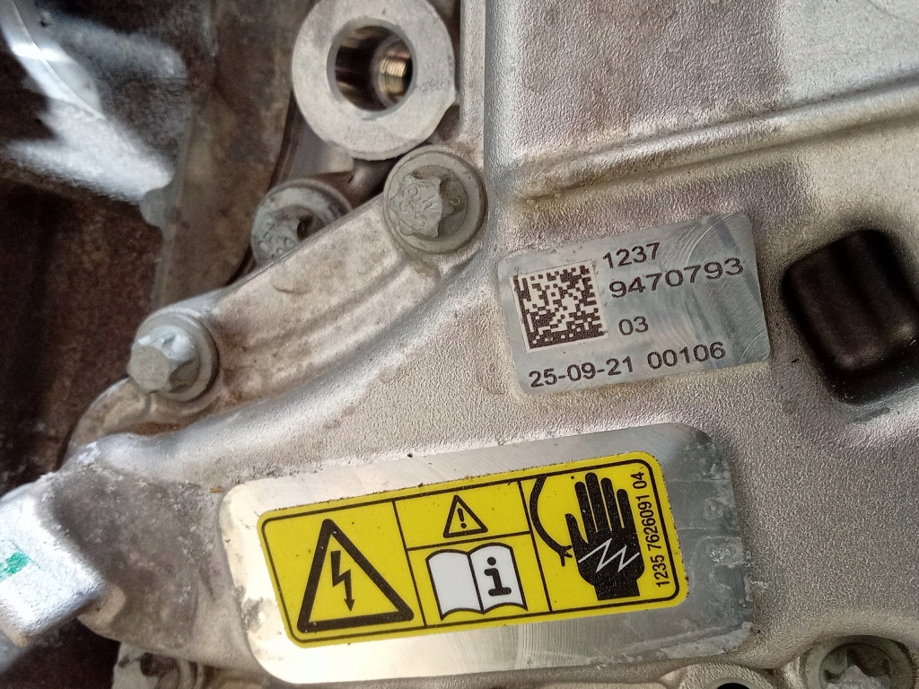 фото №9, Bmw i4 g26 m50 xdrive двигун електричний передній 5a46ea3 80kwh 523km