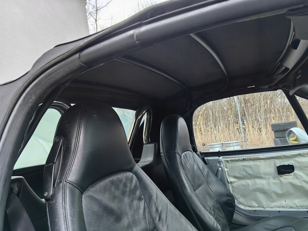 фото №5, Крыша bmw z3 чёрный kompletny roadster складной каркас обшивка стекло