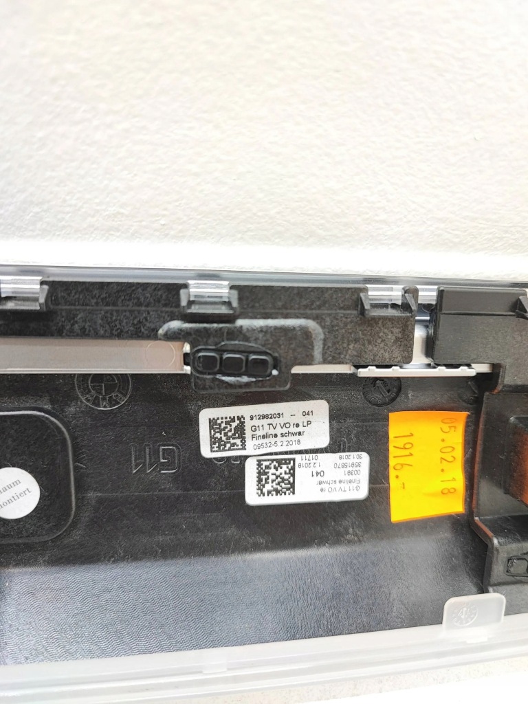 фото №7, Bmw 7 g11 g12 2017 молдинг обивка дверь передних