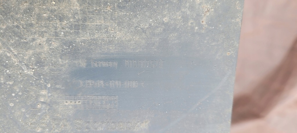 фото №8, Audi a5 8t lift sportback накладка-спойлер спойлер накладка диффузор бампера задняя /1693