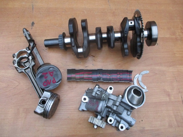фото №8, Honda civic x 1.0 vtec p10a2 wał коленчатый номинал вкладыши