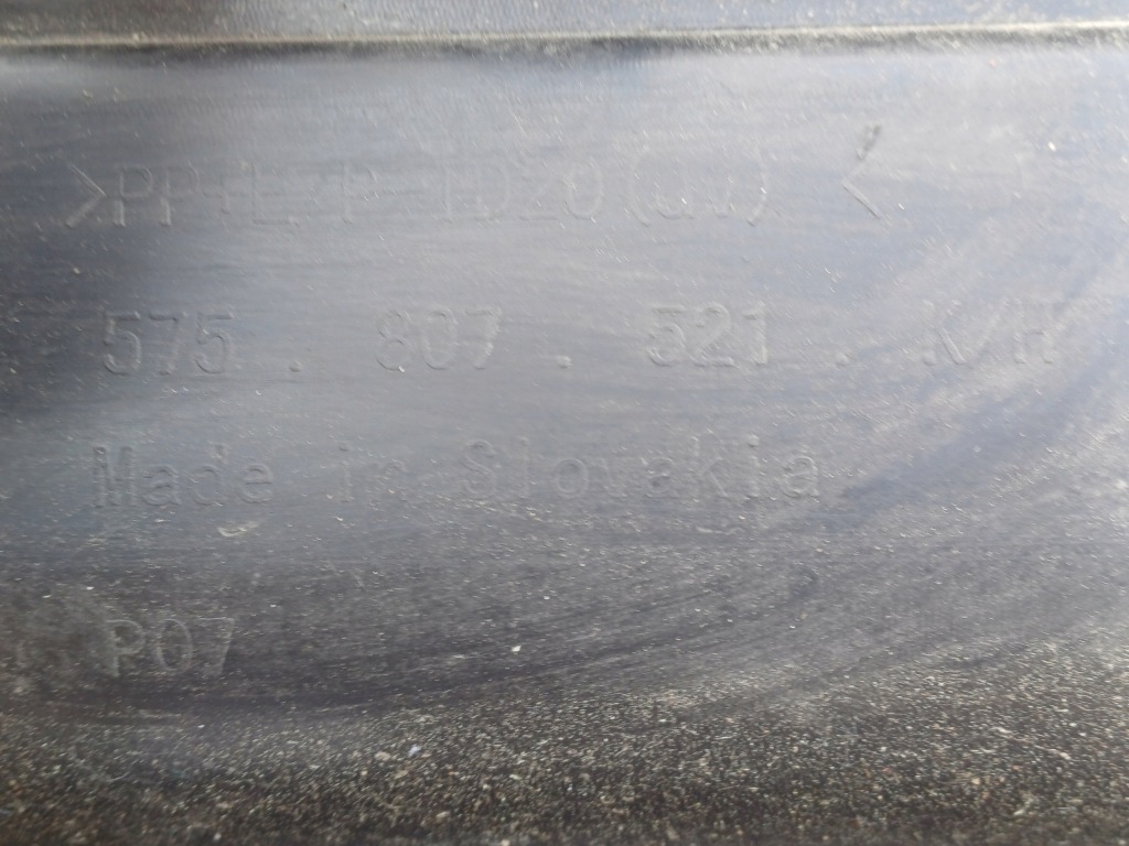 фото №11, Seat ateca lift 20- дифузор бампер задній 575807521k