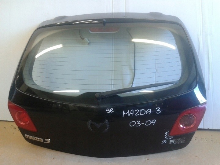 фото №1, Mazda 3 2003 hb кришка багажника задня