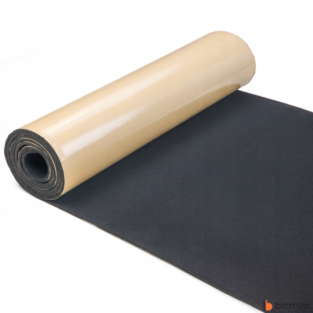 Купить Ognioodporna мат samoprzylepna wyciszająca 10mm пена перегородка двигателя ролик