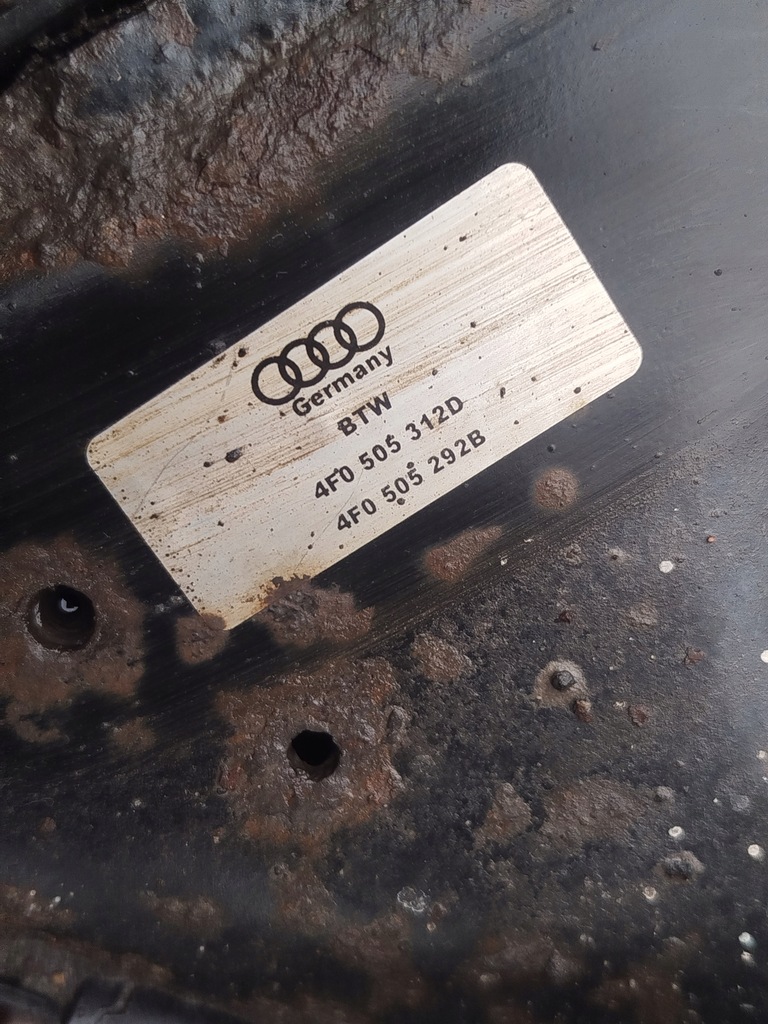 фото №7, Подрамник задняя oś задняя подвеска задний audi a6 c6