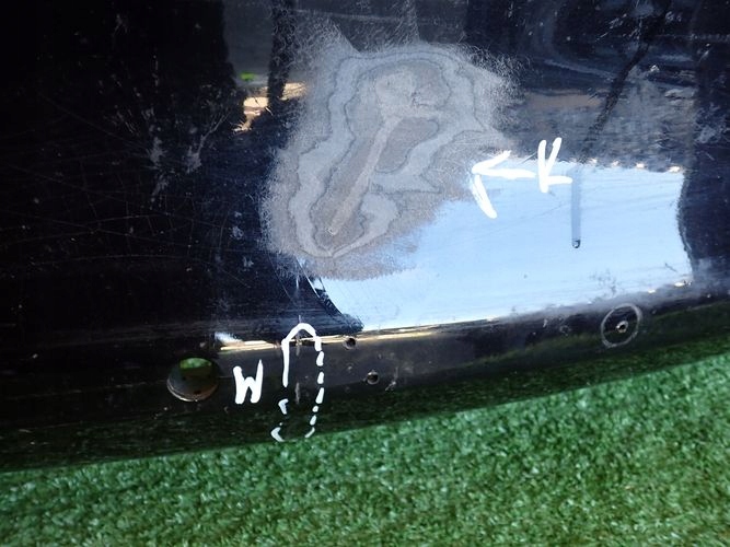 фото №10, Tesla x 15-20 бампер передний перед