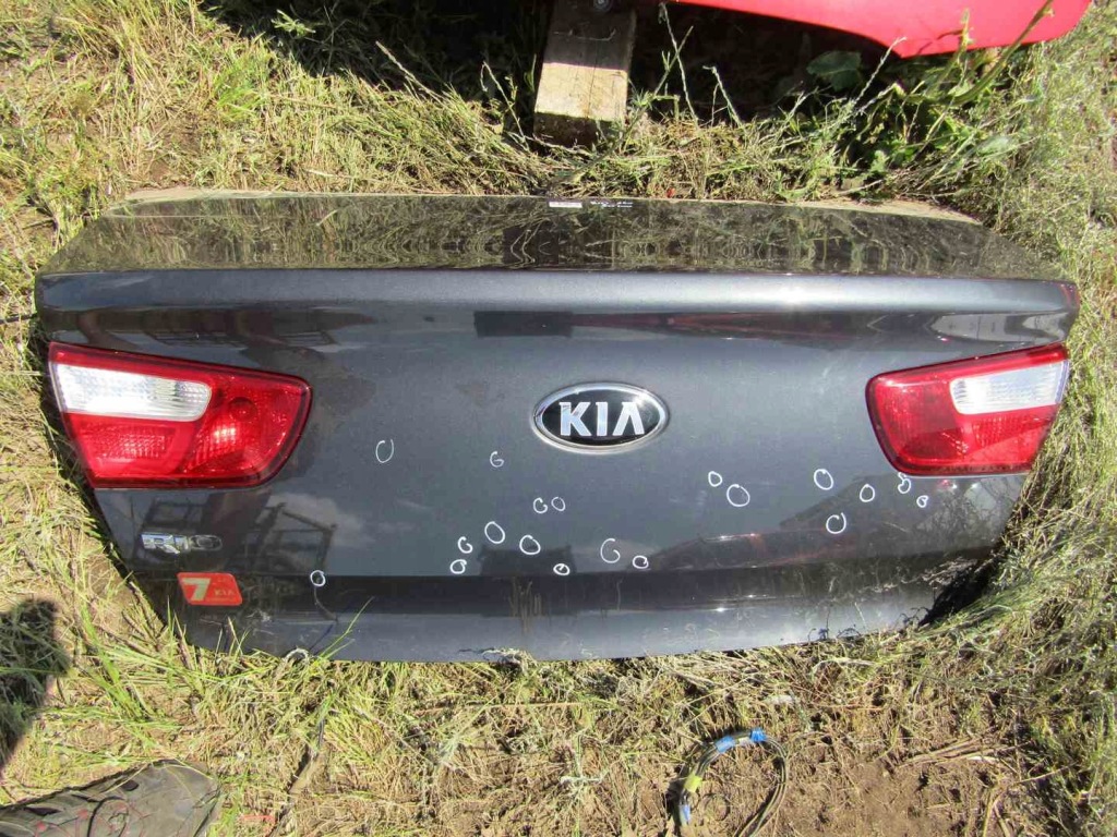 фото №1, Rio iii 16r sedan крышка багажника багажника задняя задняя задняя