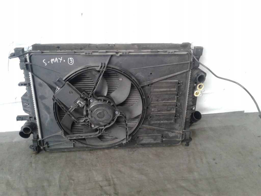 Радиатор воды кондиционер вентилятор smax 1.8 tdci комплект Недорого