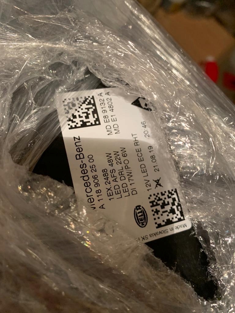 Mercedes cla a118 w118 левая фара full led Недорого