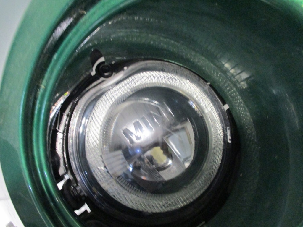 фото №5, Бампер mini f57 противотуманная фара led перед передний
