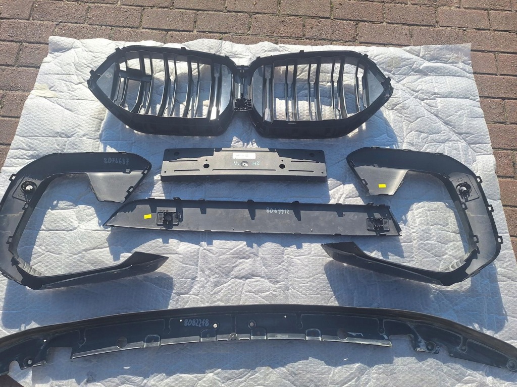 фото №8, Bmw x6m f96 m-power решітка радіатора решітка радіатора спойлер решітка захист бампер молдинг