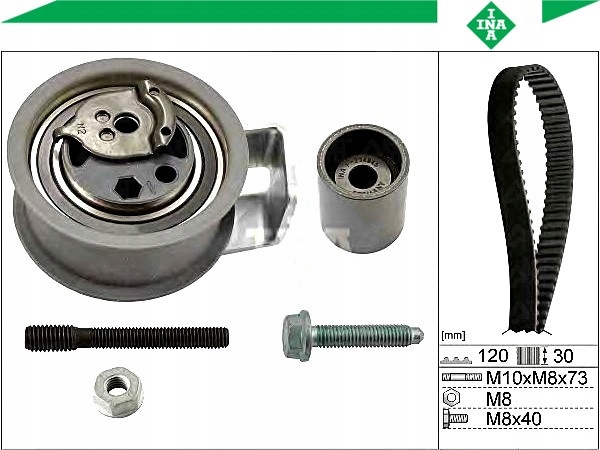 фото №2, Ina 530 0091 10 набор ремень распределительного вала