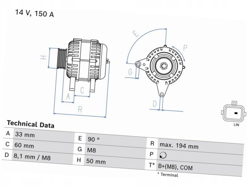Генератор renault megane iv 1.2-1.6 scenic iv 1.2-1.6 Цена