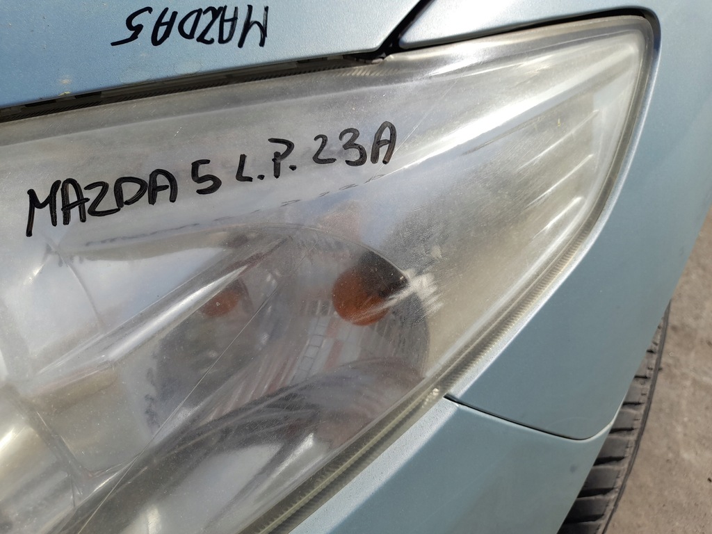 фото №9, Mazda 5 v лампа лівий перед ліва передня